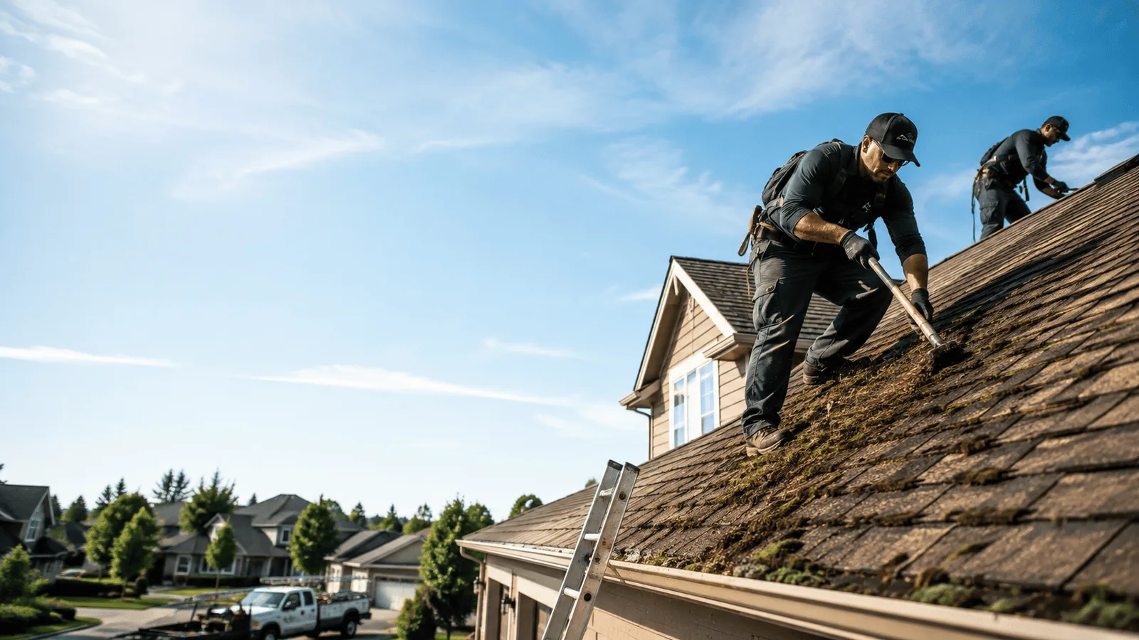 Roof Moss Removal in Owen, WI near me